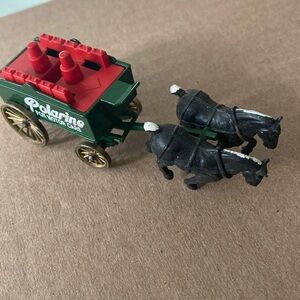 Standard Oil Company Horse Drawn Wagon Polarine For Motor Cars Mini Toy